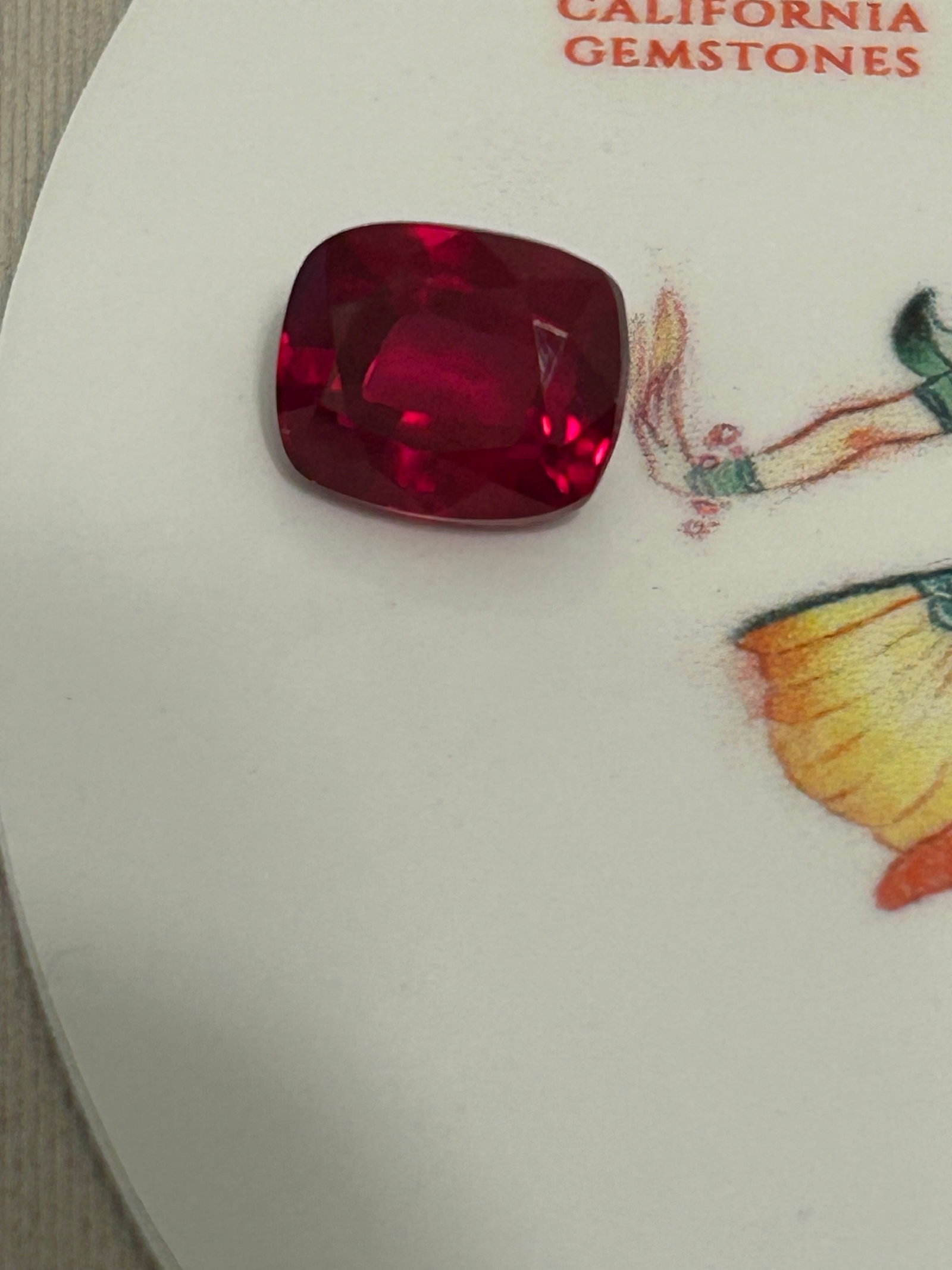5.0 Carat Burmese Ruby Mixed Cushion Cut - 3