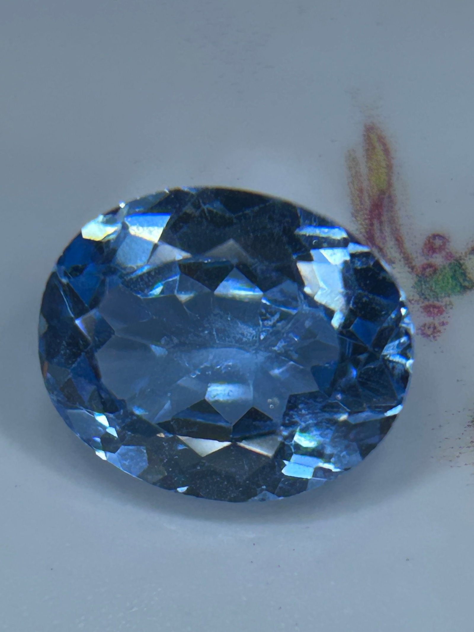 7 Carat --- Natural Blue Tourmaline --- Brilliant Oval Cut: a premium-grade loose gemstone highly coveted by collectors and luxury jewelry designers alike. Blue tourmalines are exceptionally unique because blue is one of the rarest colors found in the tourmali