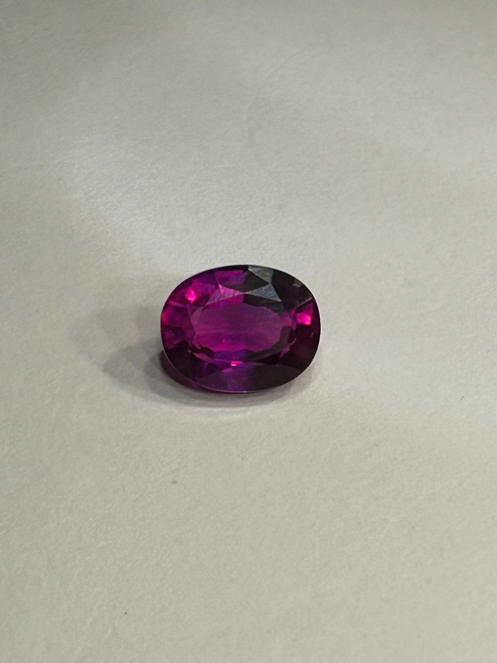 2.87 Carat --- Mogok Pink Ruby--- Oval Cut - 2