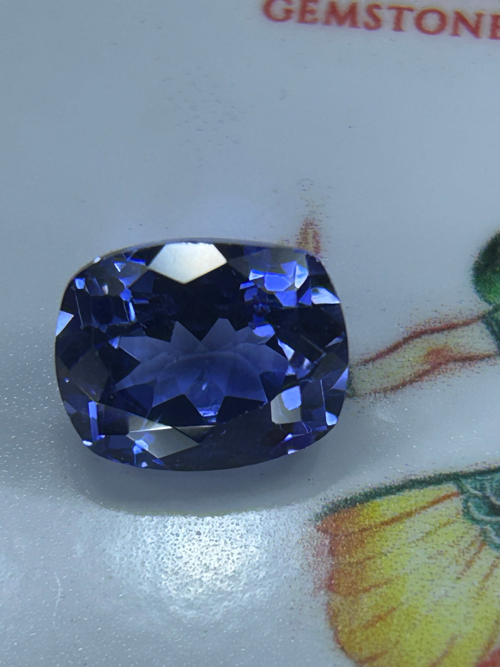 5.00 Carat Ceylon Blue Sapphire Brilliant Oval Cut: A beautiful cornflower blue hue, square step-cut facets with cropped corners, and exceptional eye-clean clarity originating from Sri Lanka. A premium gemstone originating from Ceylon, prized for its