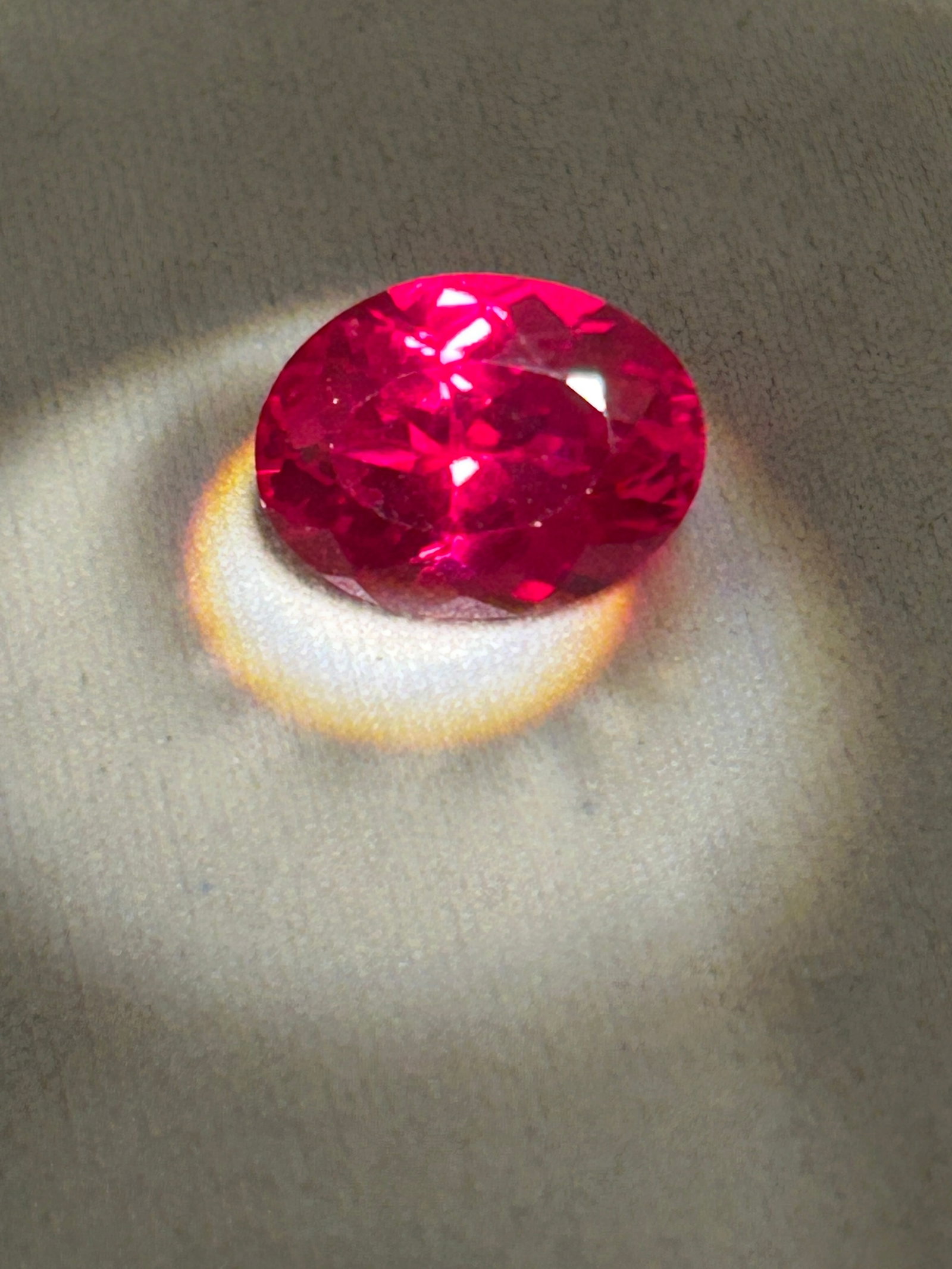 9.60 Carat -- Natural Mozambique Ruby---- Modified Oval Cut - 2