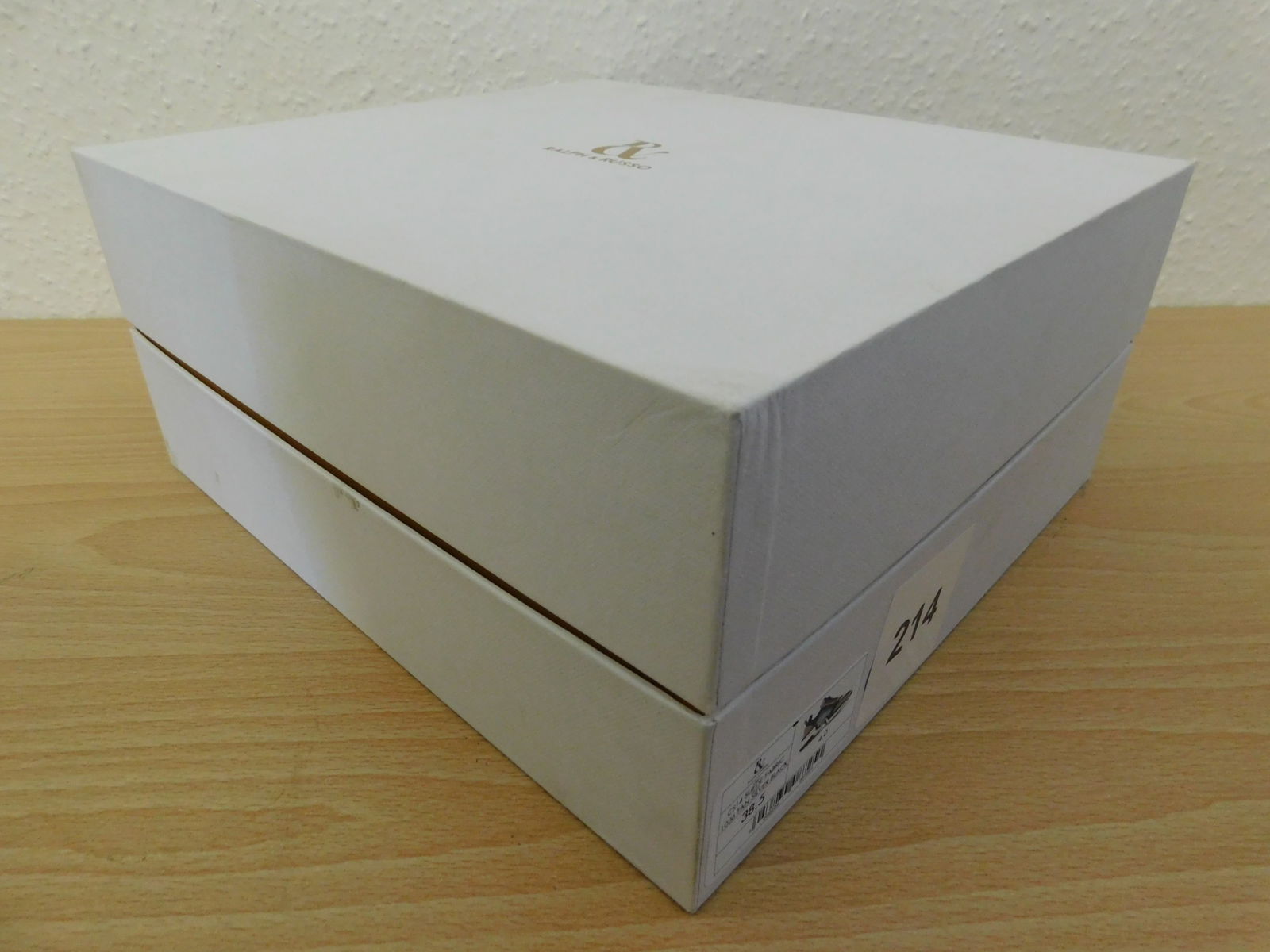 Pair of Ralph & Russo 4.0 Runner Sneakers, Suede Fabric, Tan/Silver Black, With Box & Dust Bags. EU - 6