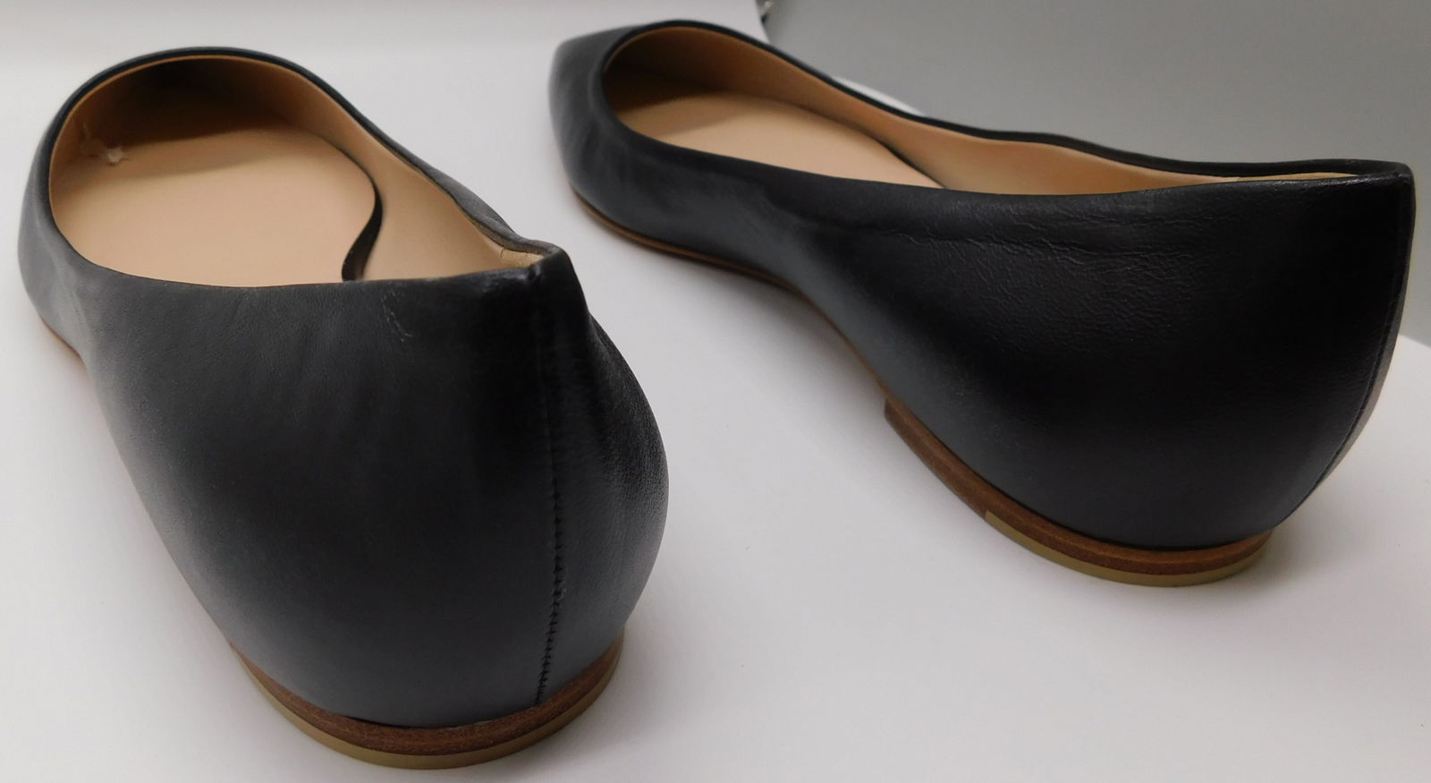 Pair of Ralph & Russo Ballerina Pointed Toe Pumps, Black, With Box & Dust Bags. EU Size 36. - 3