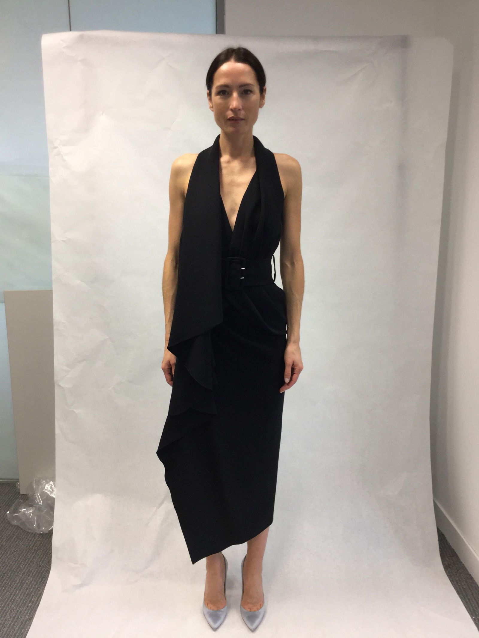 Ralph & Russo SS18 TP Top, Black, Size 42: Ralph & Russo SS18 TP 001 Top, Black, Size 42