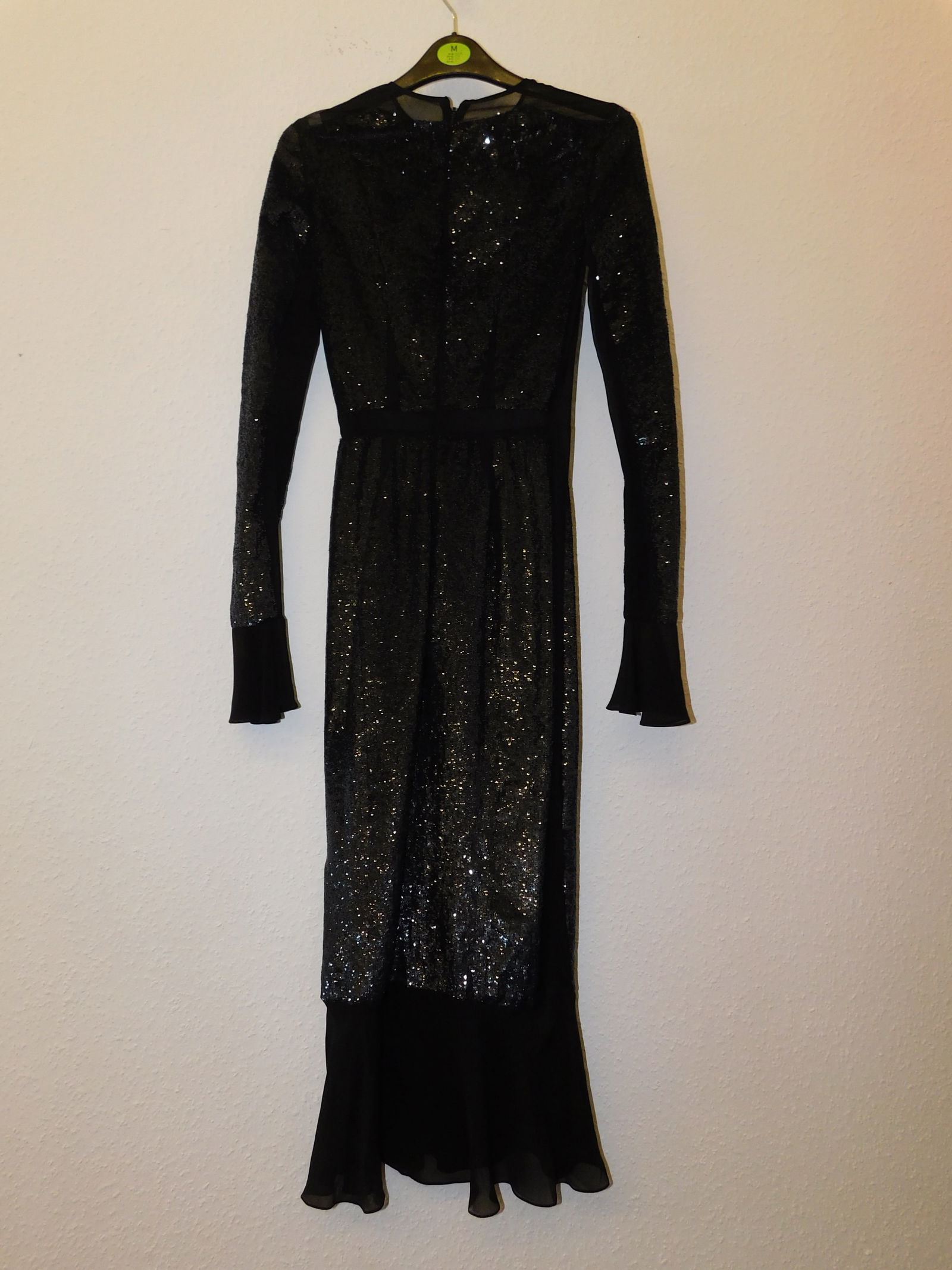 Ralph & Russo 17W DRS018 Sequin on Mesh Dress, Gunmetal, Size 34 (RRP £11,500) - 3