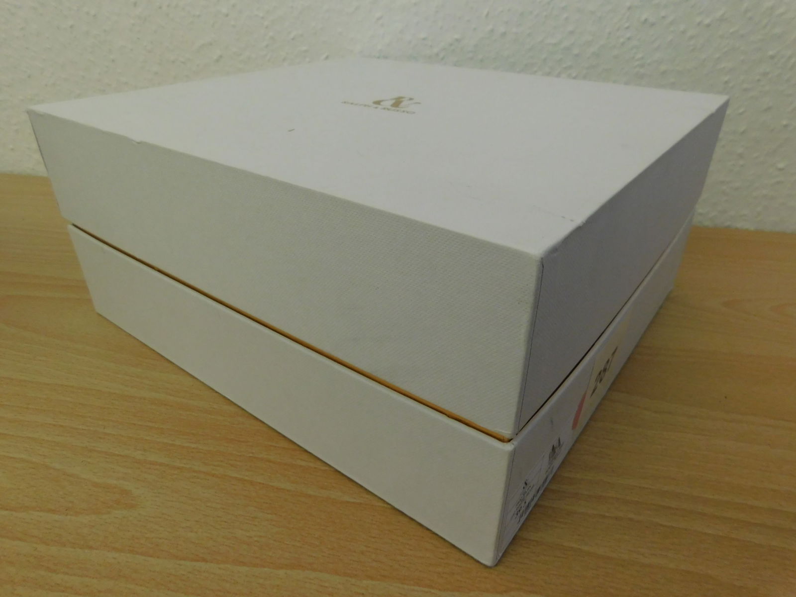 Pair of Ralph & Russo Eden Heel Pumps, Satin Fabric, White/ Silver, With Box & Dust Bags. EU Size 39 - 3