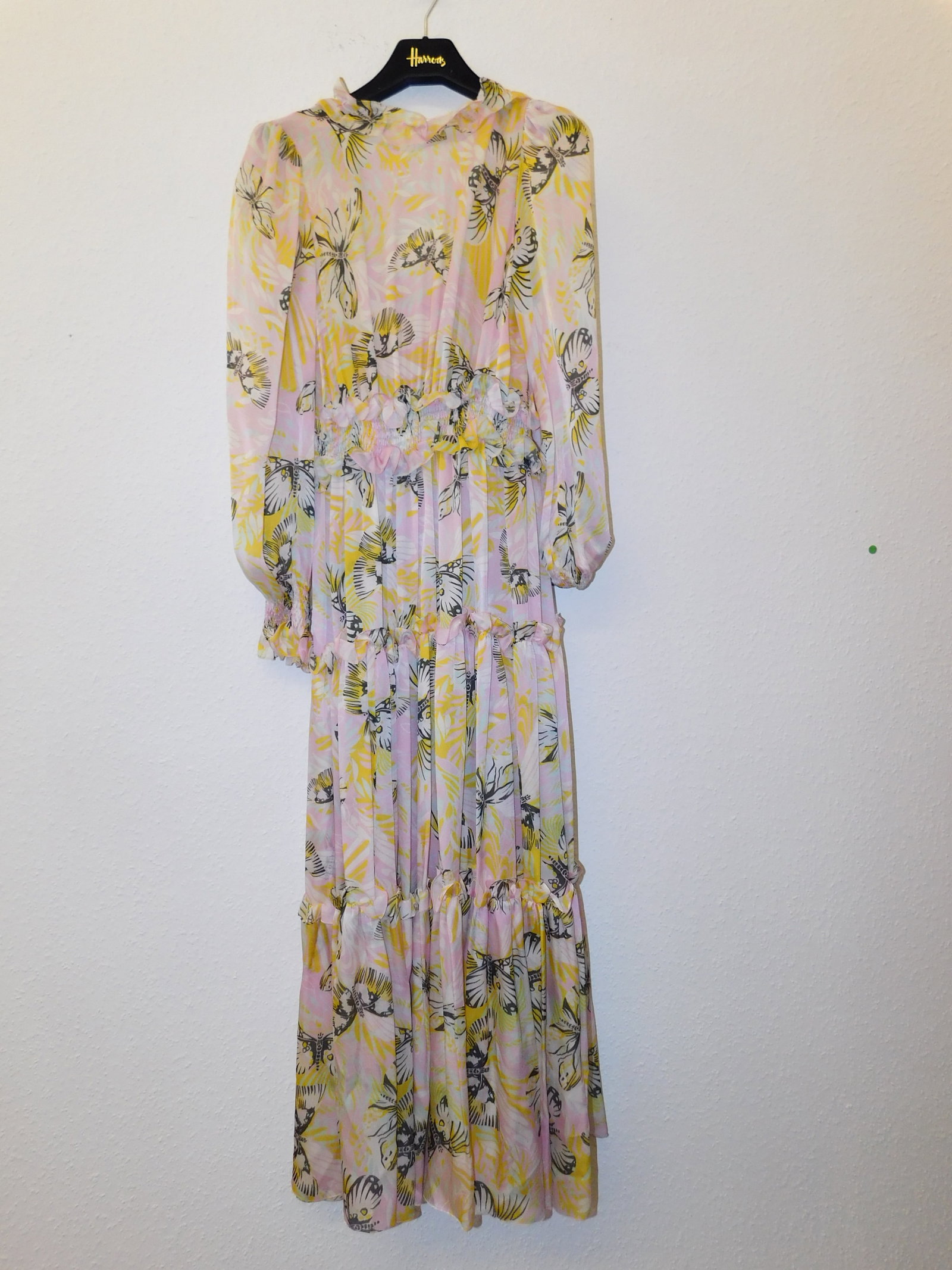 Ralph & Russo 20U 11 D239 Dress, Yellow/Pink, Size 38 (1 of 6)