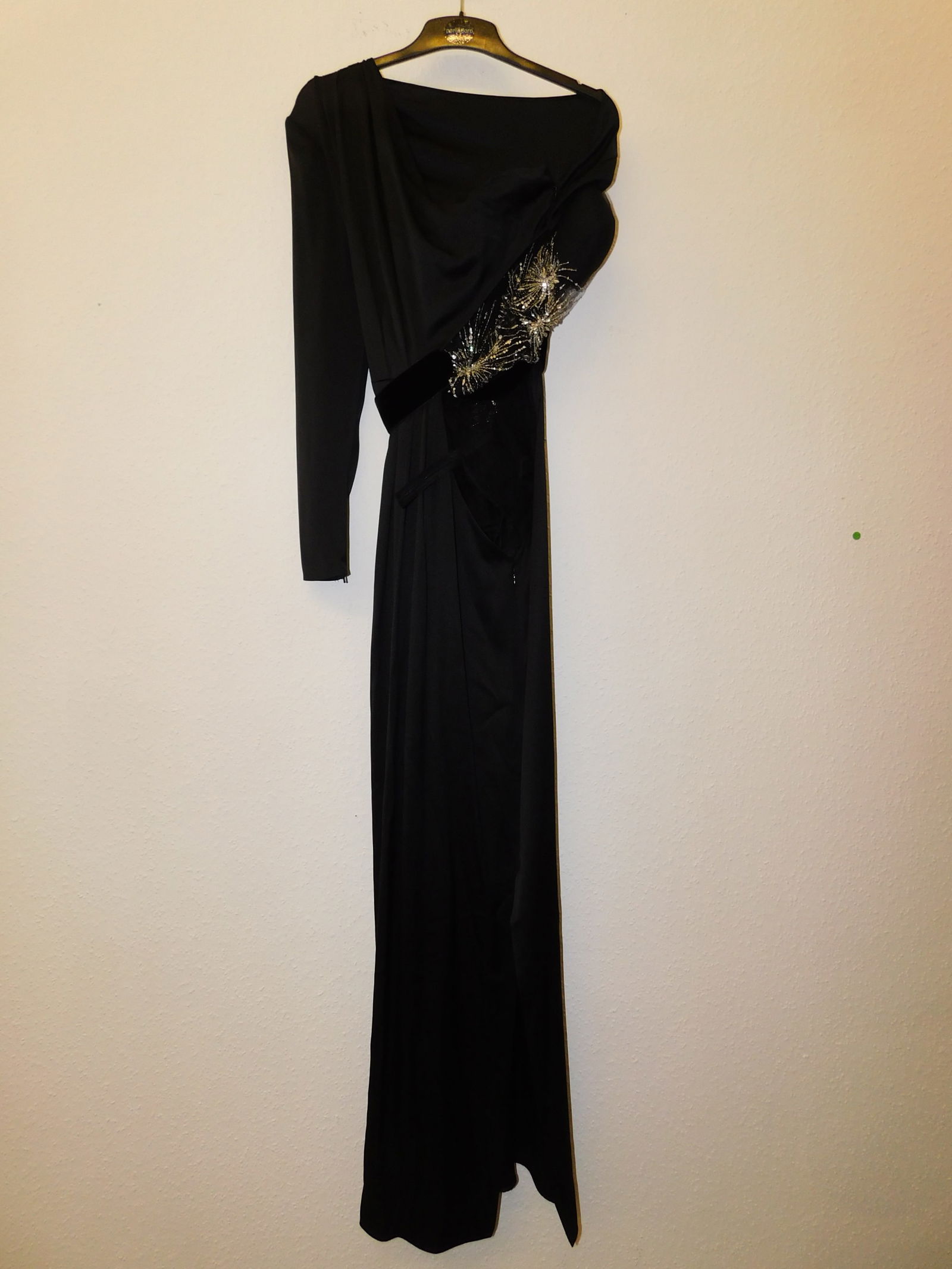 Ralph & Russo 19P11 E03 Dress, Black, Size 40 - 4