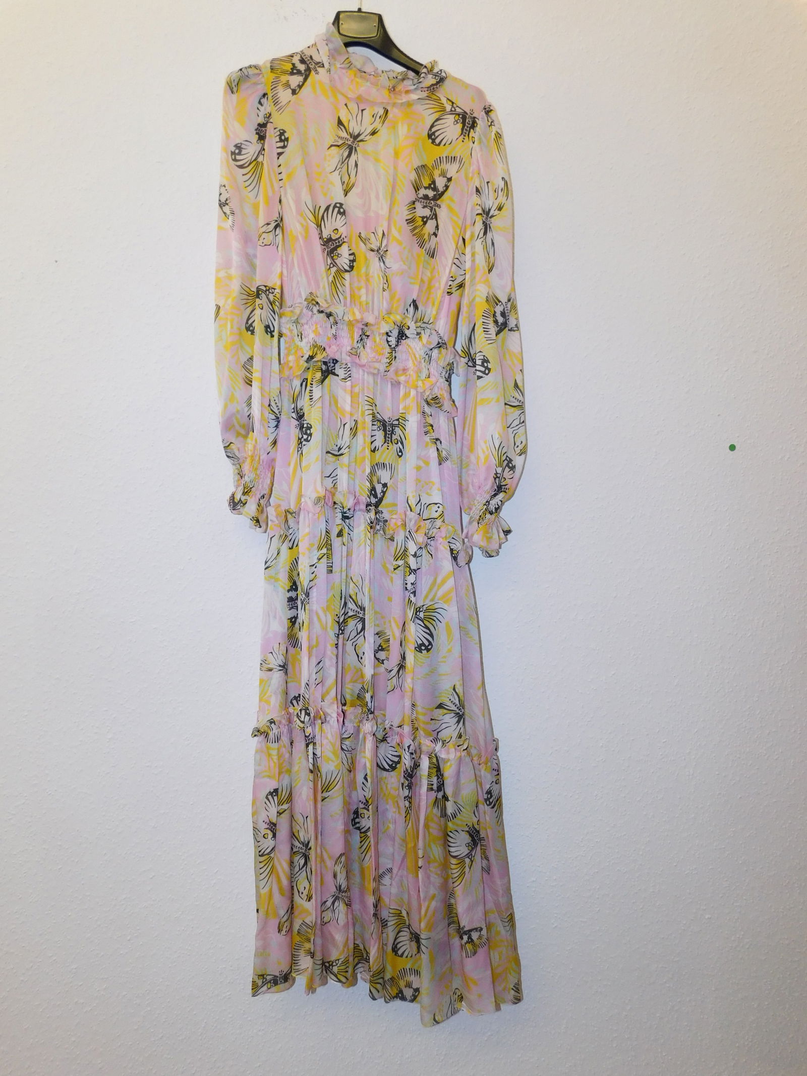 Ralph & Russo 20U 11 D239 Dress, Yellow/Pink, Size 38 (1 of 5)