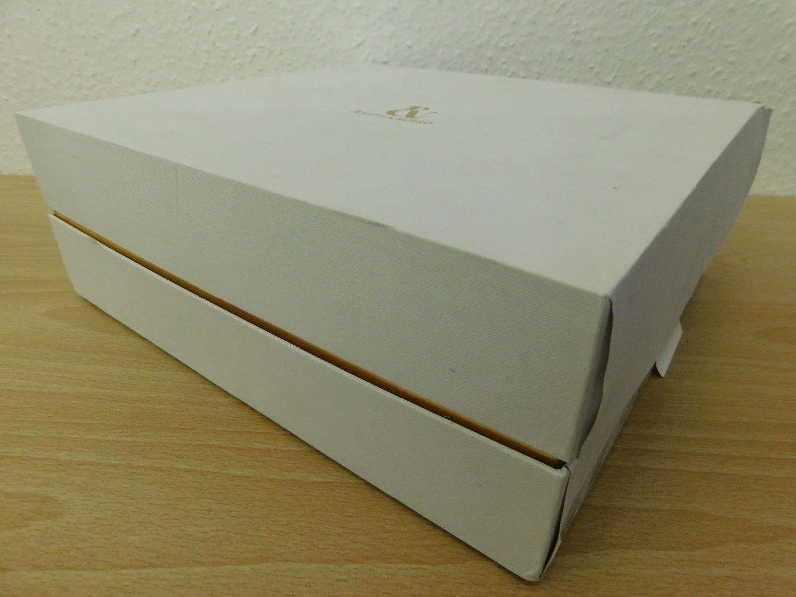 Pair of Ralph & Russo Eden Heel Open Toe Ankle Boots, Suede Fabric, Moonshadow/ Enamel, With Box & D - 6