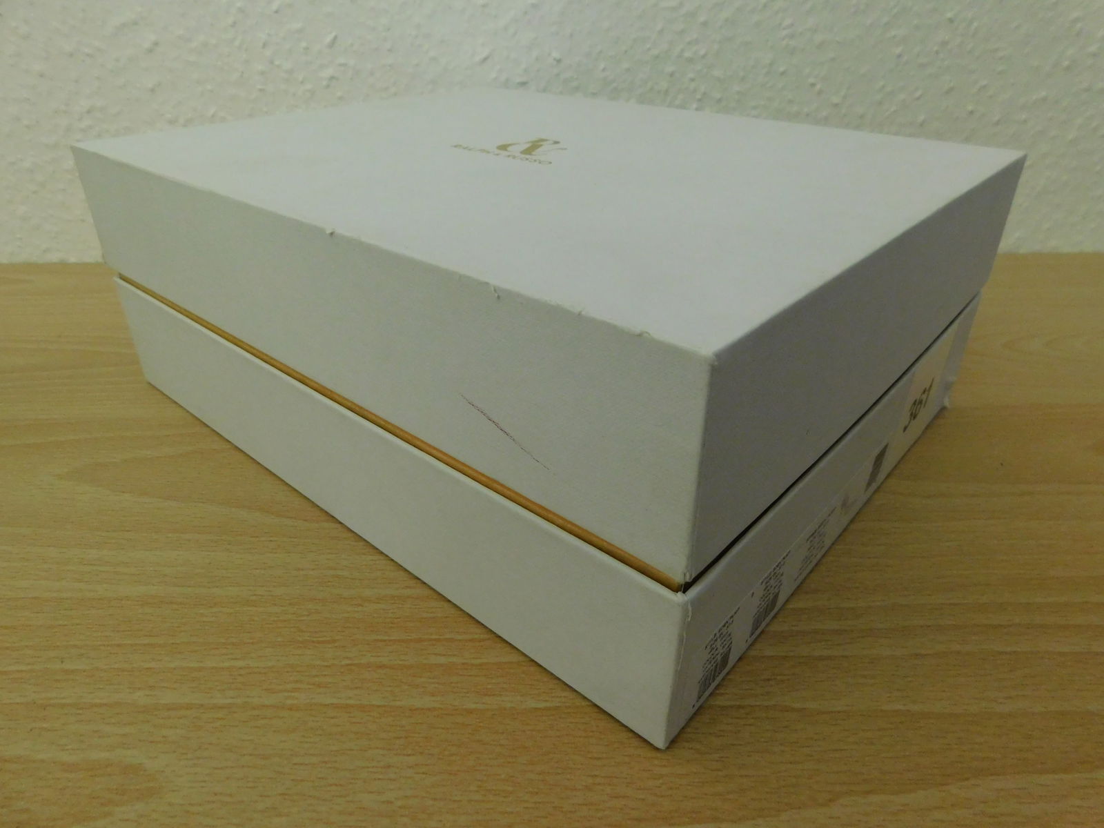 Pair of Ralph & Russo Eden Heel Pumps, Satin Fabric, White/ Silver, With Box & Dust Bags. EU Size 37 - 3