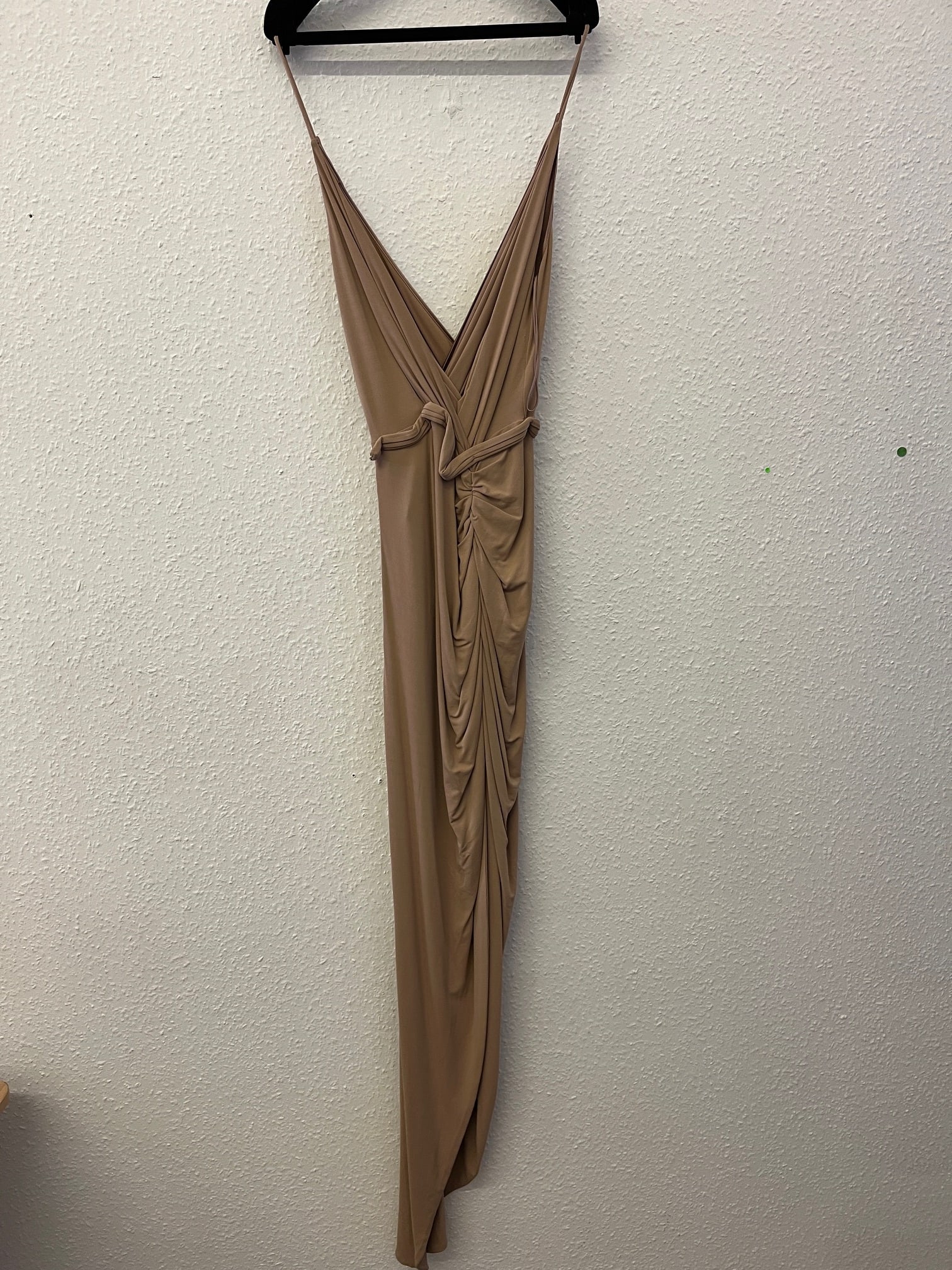 Ralph & Russo 21P 12 D432A Dress, Mocha, Size 38: Ralph & Russo 21P 12 D432A Dress, Mocha, Size 38