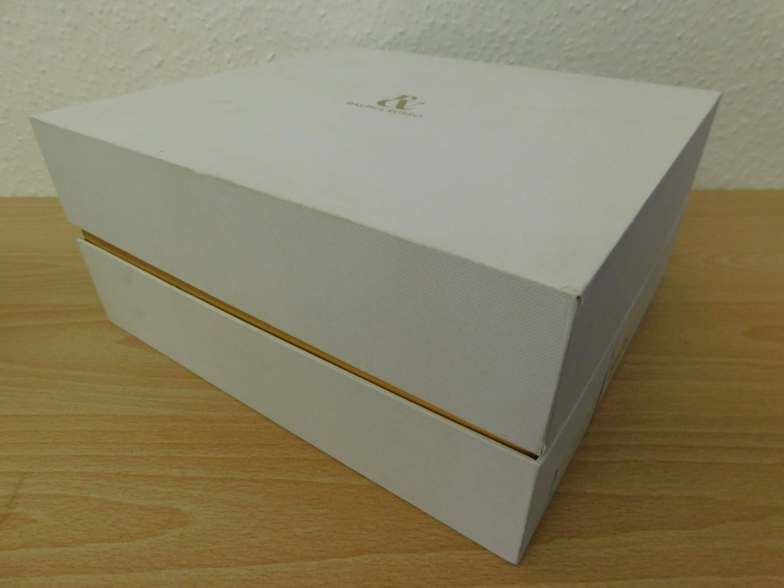 Pair of Ralph & Russo Eden Heel Open Toe Ankle Boot, Suede Fabric, Pink/Enamel with Box & Dust Bags. - 6