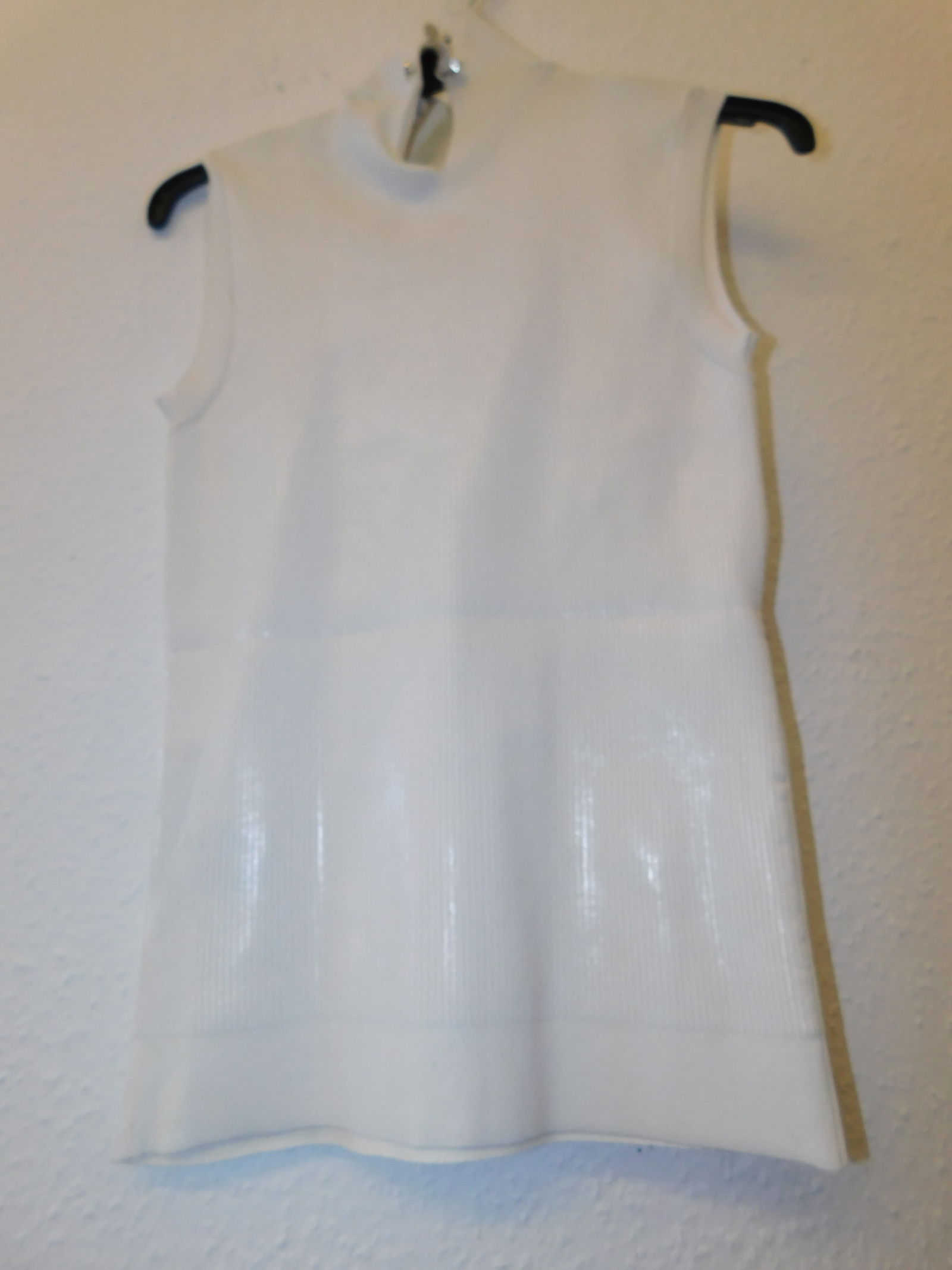 Ralph & Russo RW19P 13 T07 Medium (RRP £590) Silk Ribbed sleeveless top with high neck an - 4