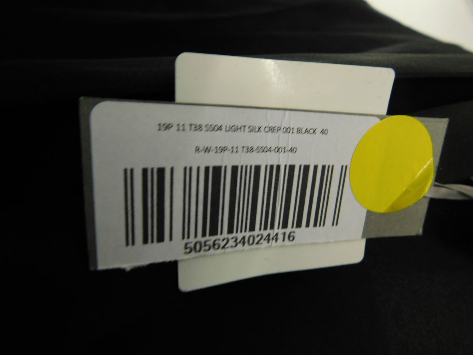 Ralph & Russo 19P 11 T38 SS04 Drape Blouse with Belt, Size 40 (RRP £990) Light silk crepe blous - 4