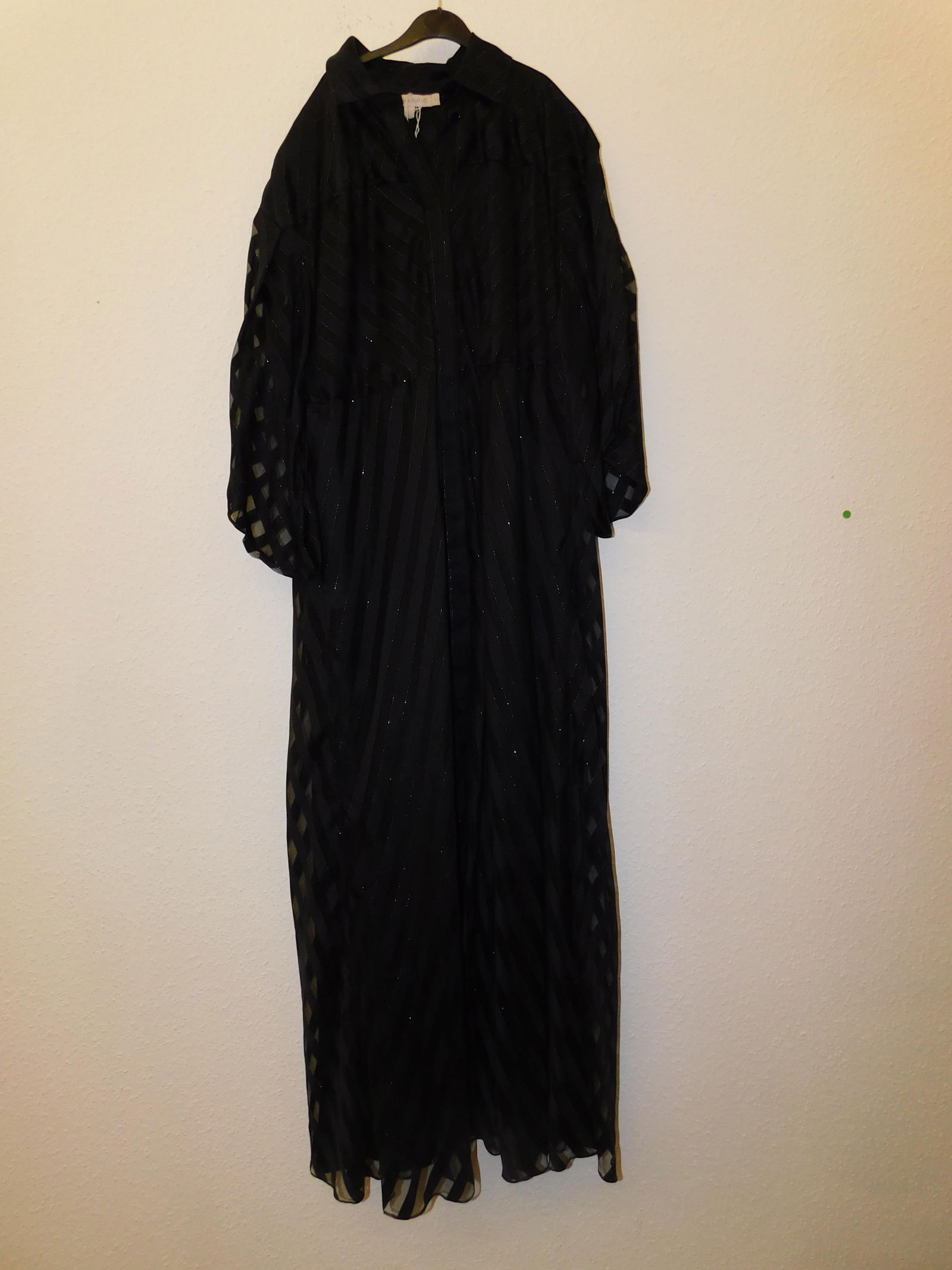 Ralph & Russo 18W 11 D11 WS02, Maxi Kimono Sleeve Dress, Midnight Blue, Small (RRP £6,900) - 2