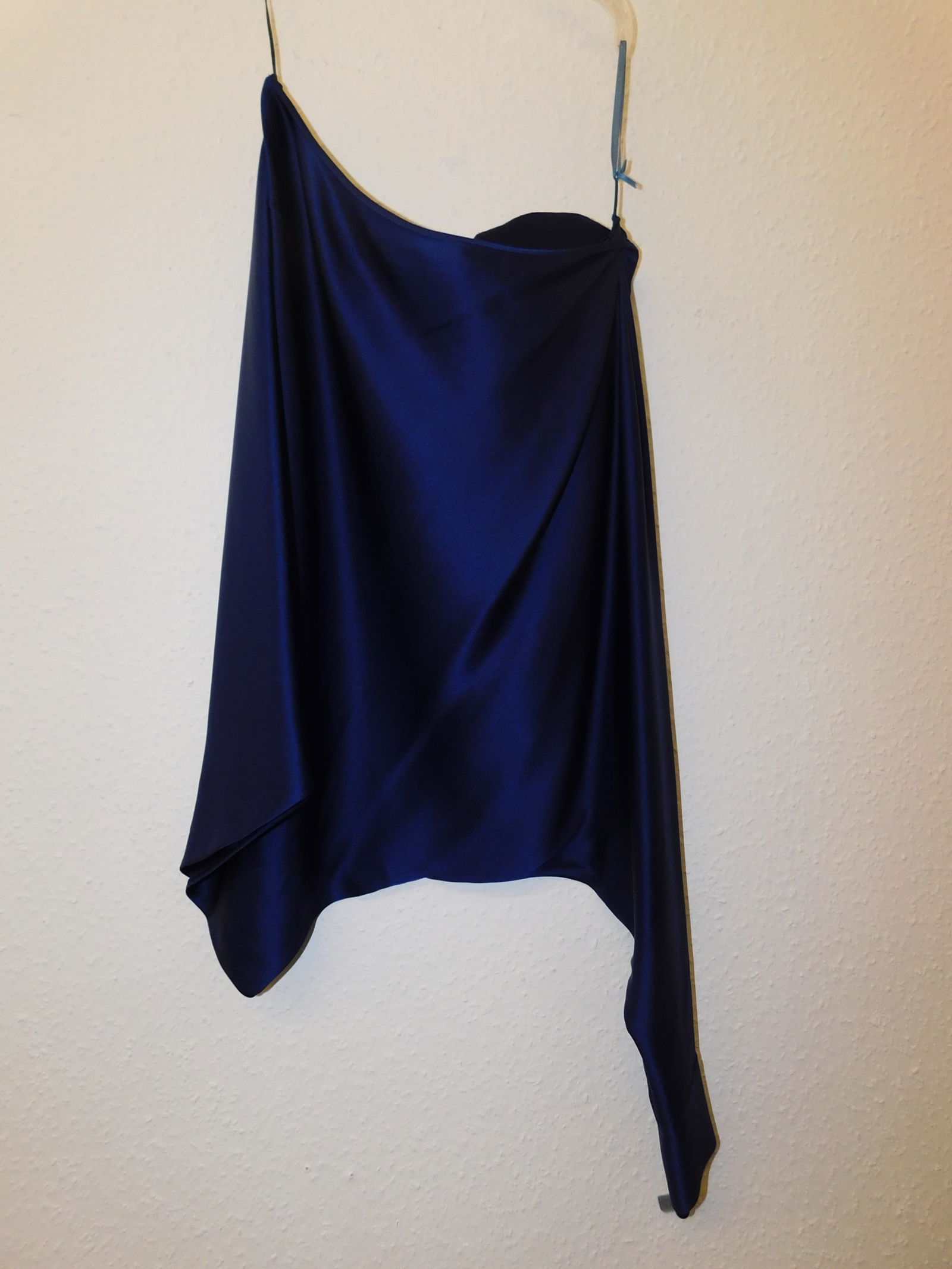 Ralph & Russo 18W11 T10 Top, Midnight Blue, Size 42: Ralph & Russo 18W11 T10 Top, Midnight Blue, Size 42