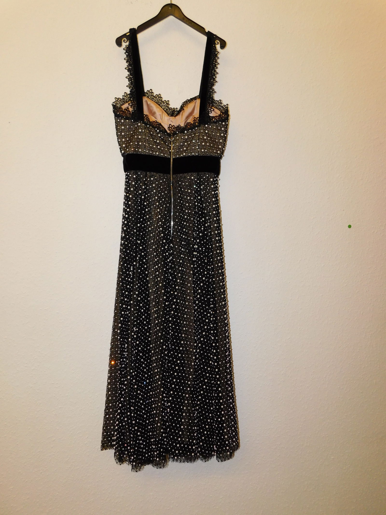 Ralph & Russo 20U 11 D227 Black Lace Bustier Dress, Black, Size 36 (RRP £9.900) - 5