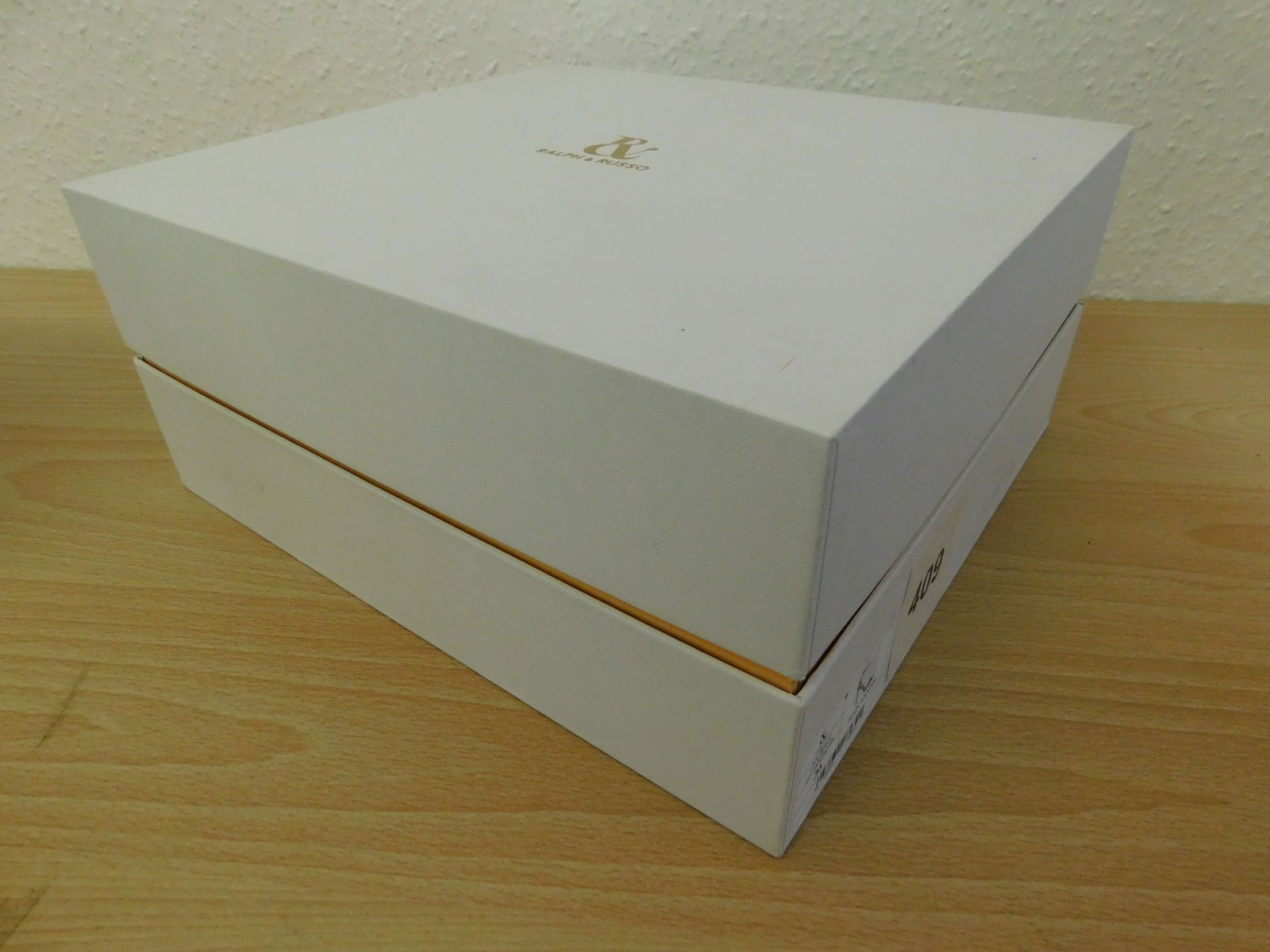 Pair of Ralph & Russo Plain Sandals, Suede Fabric, Tan/ Silver, With Box & Dust Bags. EU Size 36. - 4