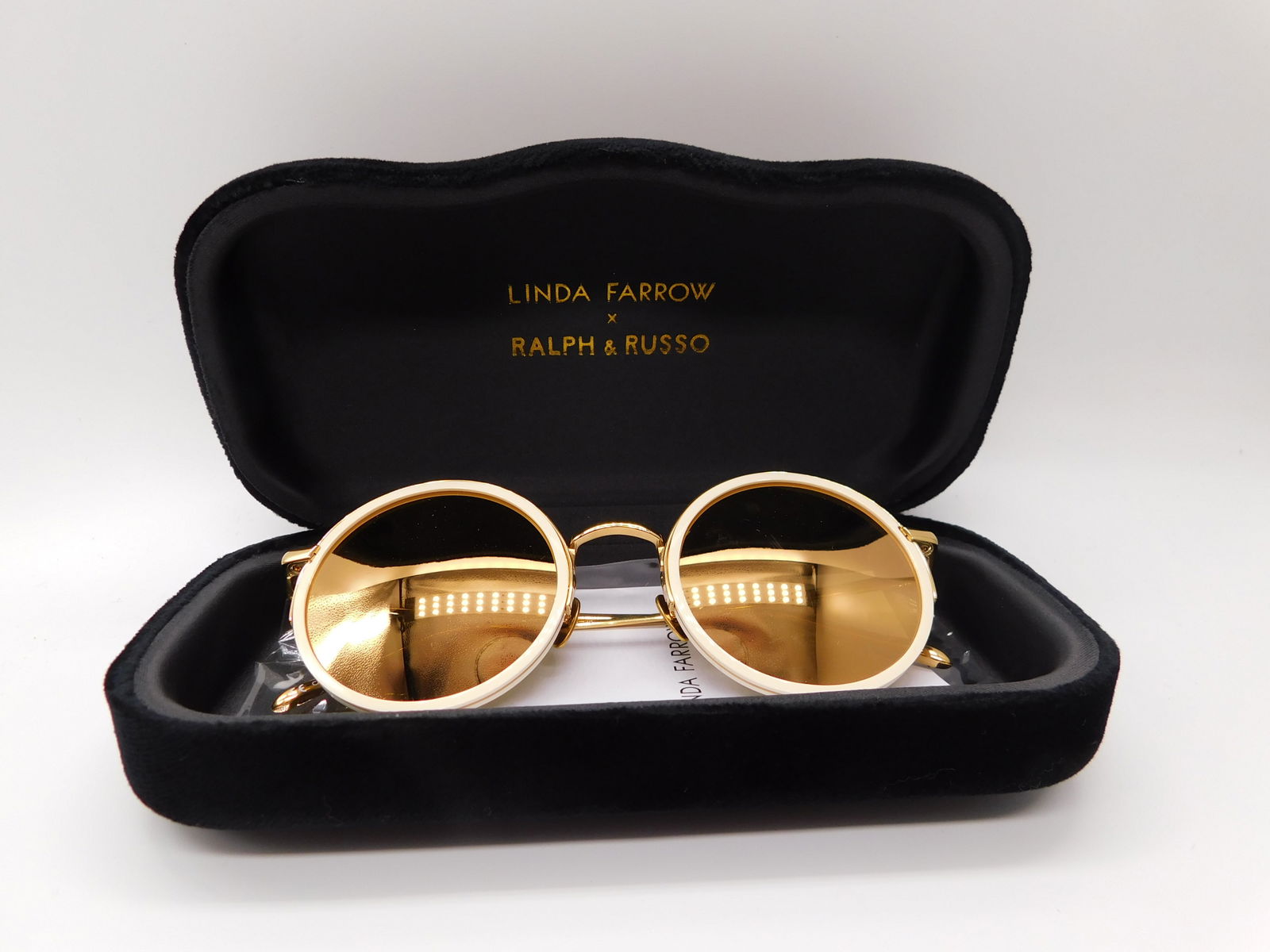 Ralph & Russo/Linda Farrow LFL1119C6Sun Sunglasses- Watson Ivory (RRP £825) & - 5