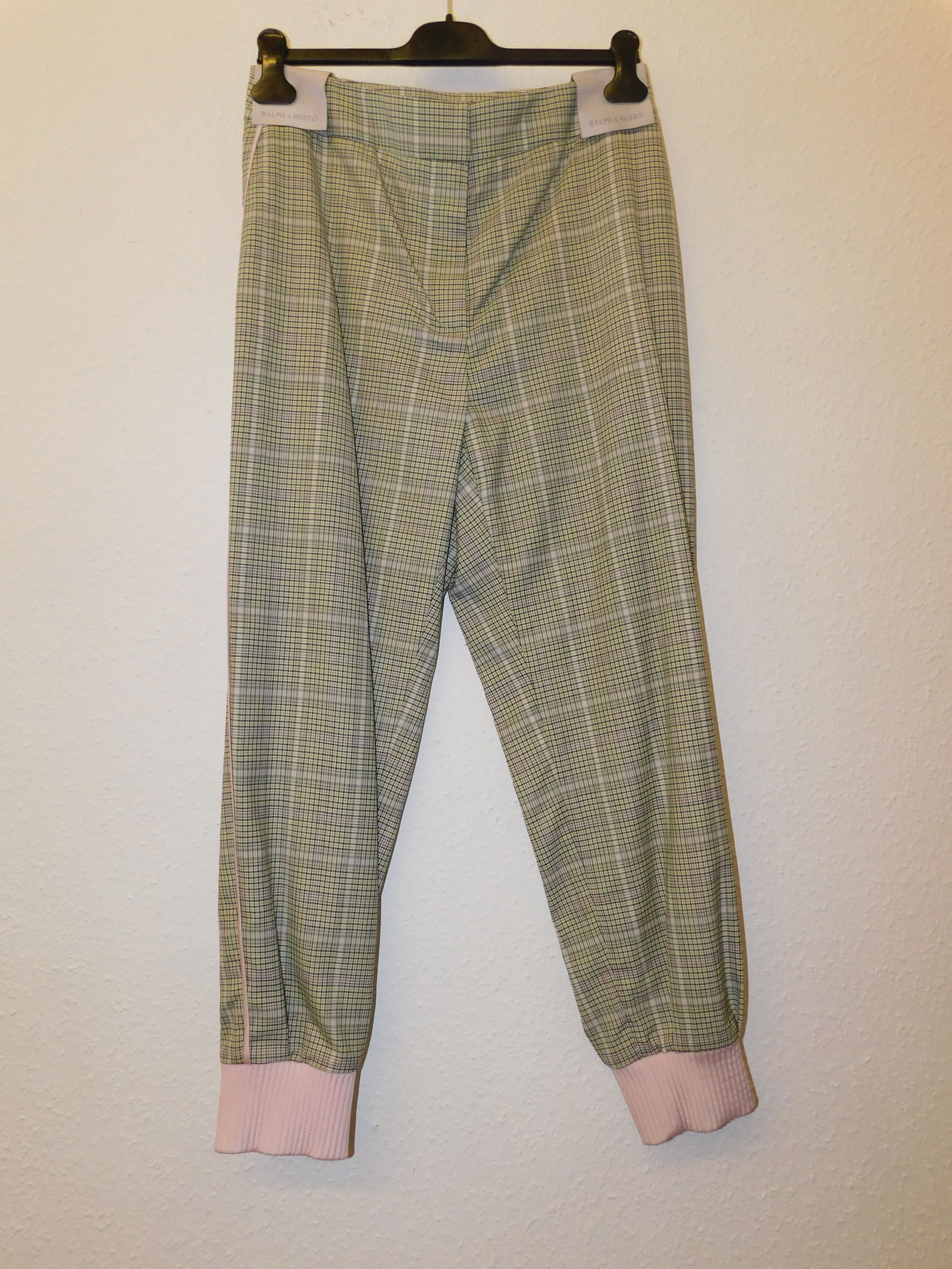 Ralph & Russo 20U 11 P218 Trousers, Multi Green, Size 42 (1 of 4)