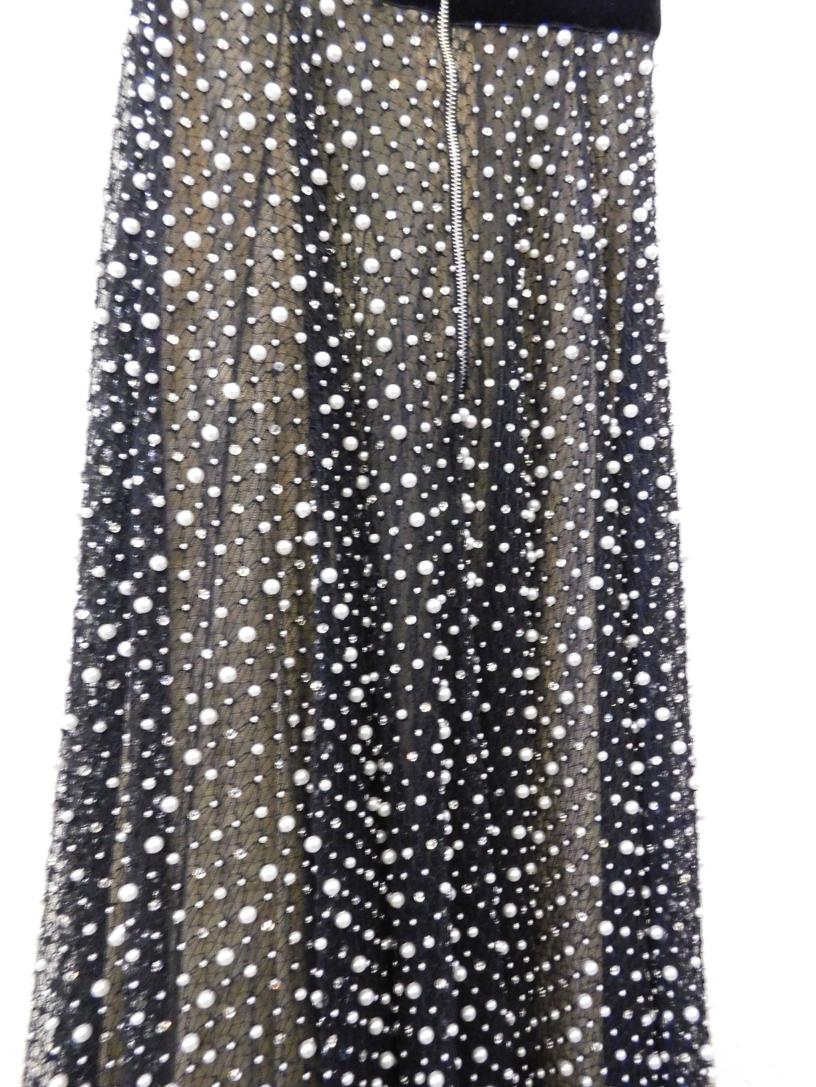 Ralph & Russo 20U 11 D227 Black Lace Bustier Dress, Black, Size 34 (RRP £ 9.900) - 6