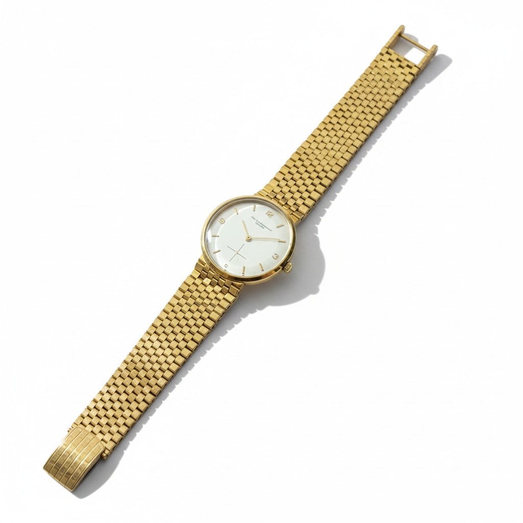 Audemars Piguet 3436 18k Yellow Gold Ultra Thin 1970s Manual Wind 33mm Gentlemans Watch (1 of 4)