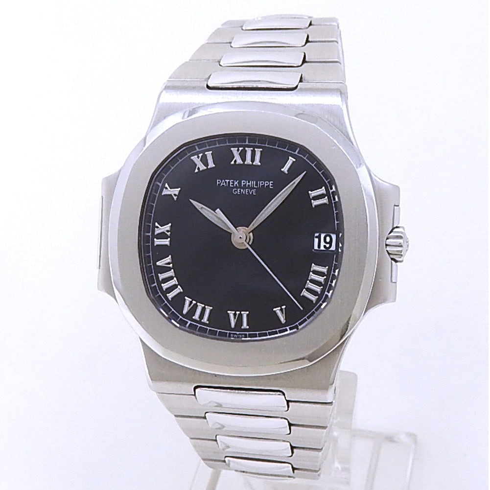 Patek Philippe Nautilus 3800/1A-001 Stainless Steel Black Dial: Representing the pinnacle of sports-luxury design, this Patek Philippe Nautilus 3800/1A-001 is a masterclass in horological elegance. Encased in a finely brushed and polished stainless steel case, the