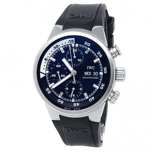 IWC Aquatimer Chronograph IW371933 Stainless Steel Black Dial (1 of 5)