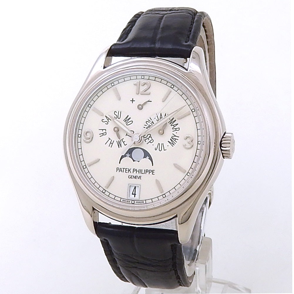 Patek Philippe Complications Annual Calendar 5146G-001 18k White Gold Cream Dial (1 of 5)