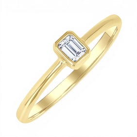 0.16 ctw Diamond 10K Yellow Gold Ring