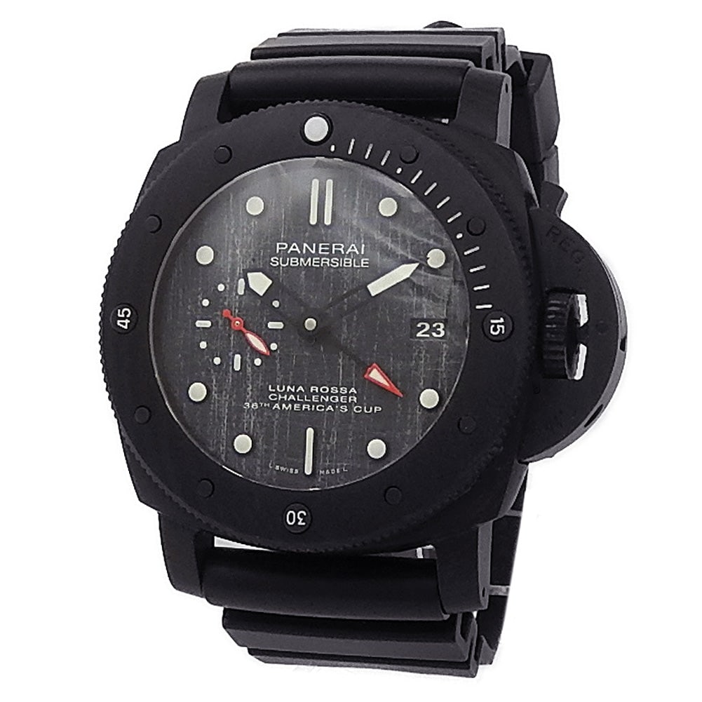 Panerai Submersible Luna Rossa PAM01039 Carbontech Grey Dial (1 of 5)