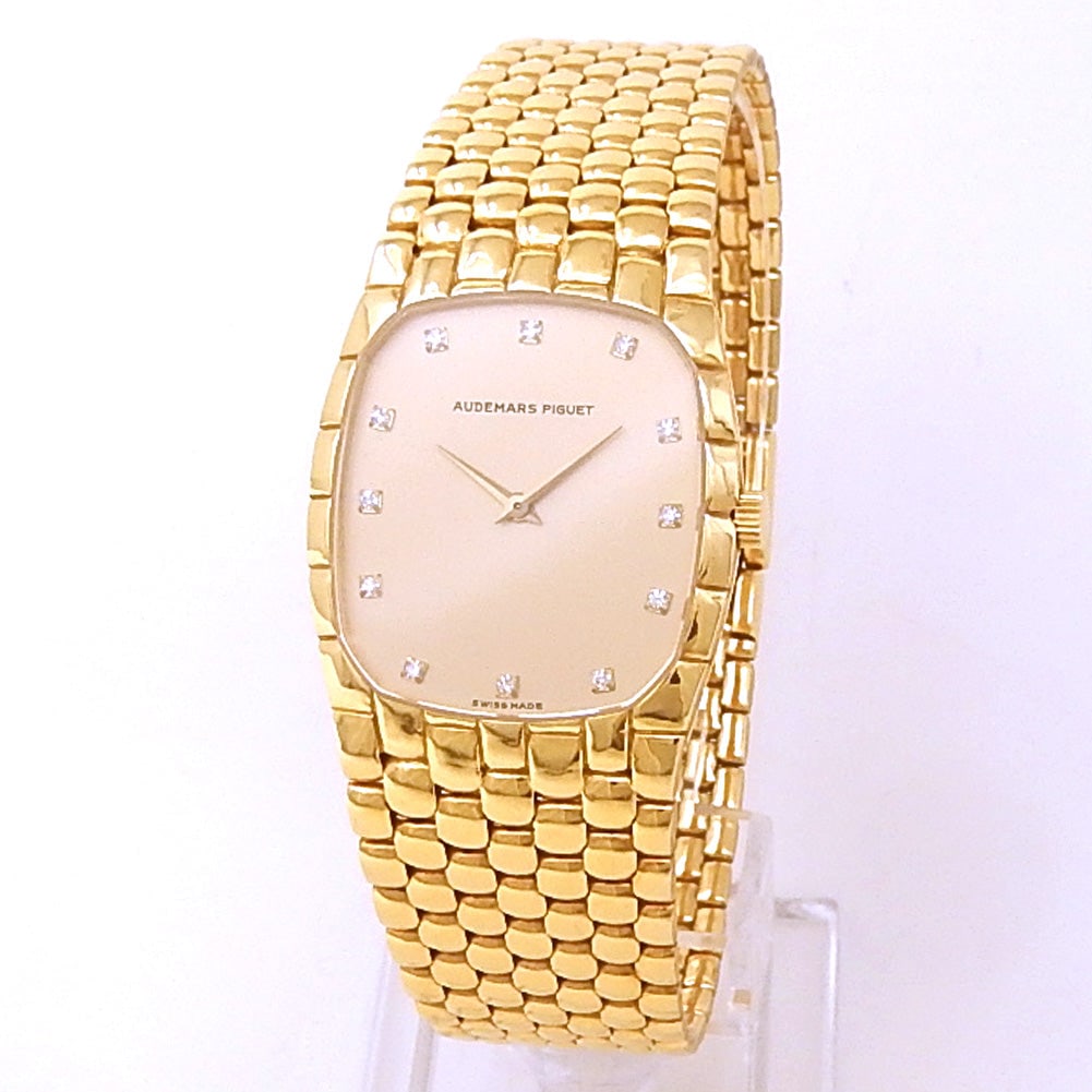 Audemars Piguet Vintage Cobra 14126.791 18k Yellow Gold Champagne Diamond Dial (1 of 5)