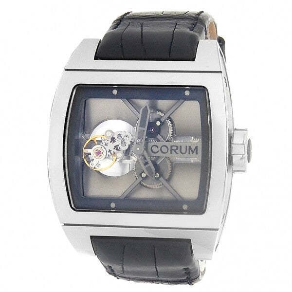 Corum Ti-Bridge Tourbillon 022.700.04/0F01 Titanium Skeleton Dial (1 of 5)
