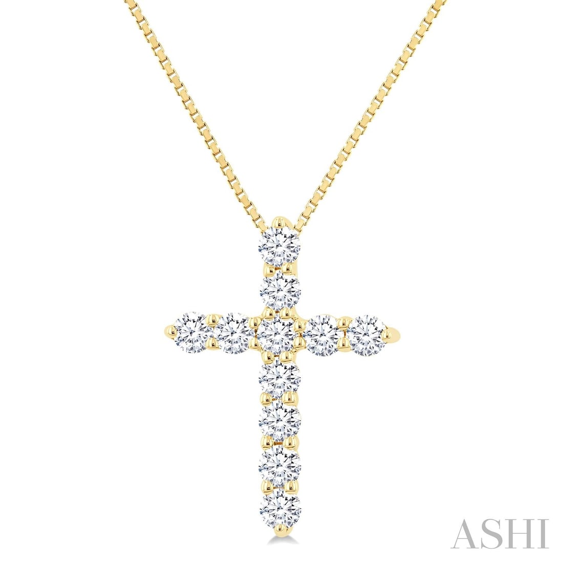 0.33 ctw Diamond 14K Yellow Gold Pendant: A testament to superior craftsmanship, this stunning Cross pendant featuring White Diamond is unparalleled. A detailed Prong gallery secures the stones, rendered in 0.55 grams of lustrous 14K Yellow G