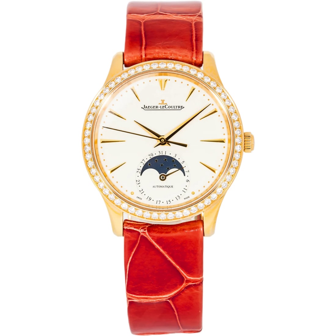 Jaeger-LeCoultre Master Ultra-Thin Q1252520 18K Rose Gold Ivory Dial (1 of 4)