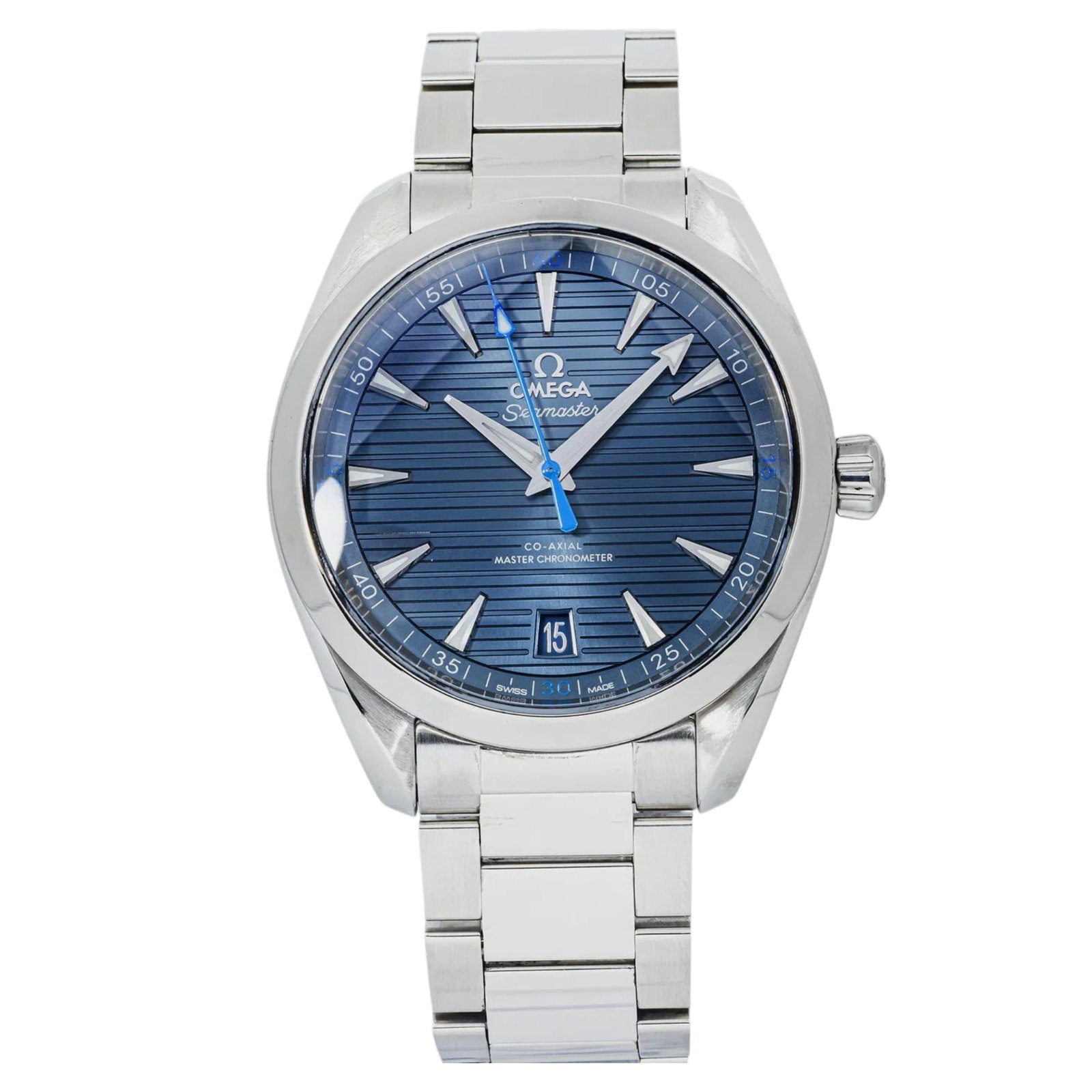 Omega Seamaster Aqua Terra 220.10.41.21.03 Stainless Steel Blue Dial (1 of 2)
