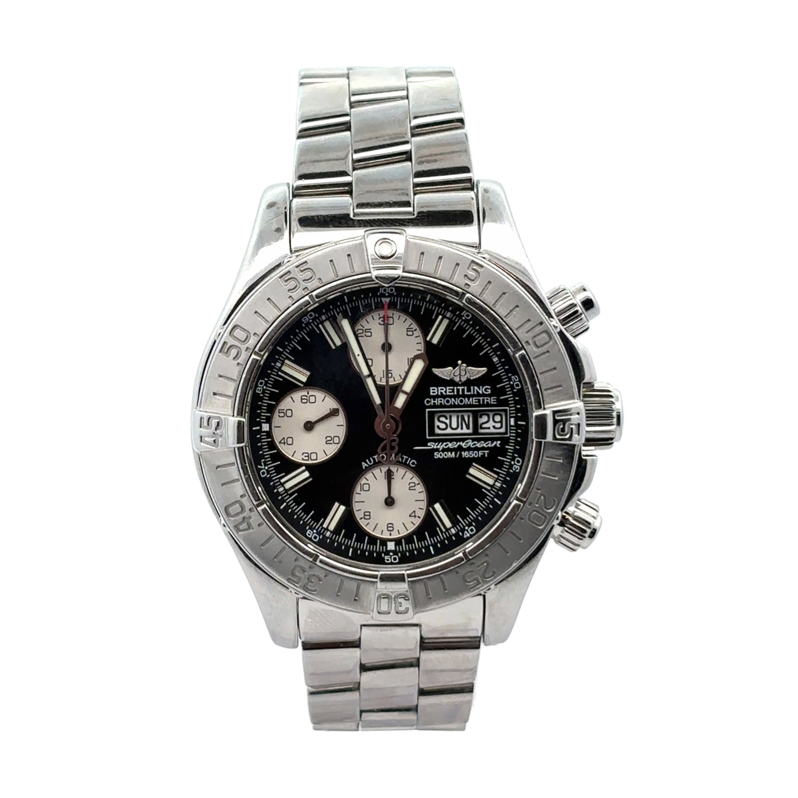 Breitling Superocean Chronograph II Ref. A13340 Stainless Steel Black Dial (1 of 4)