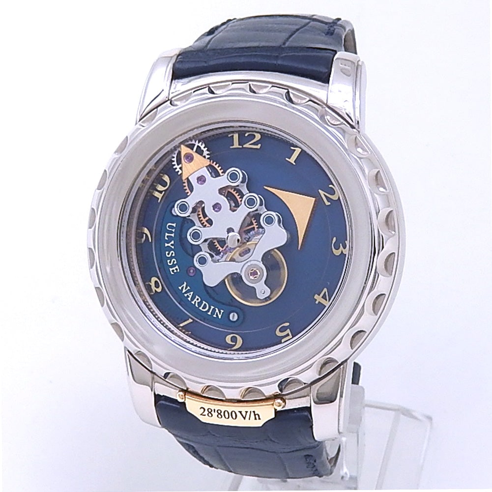 Ulysse Nardin Freak 020-88 White Gold Blue Dial (1 of 5)
