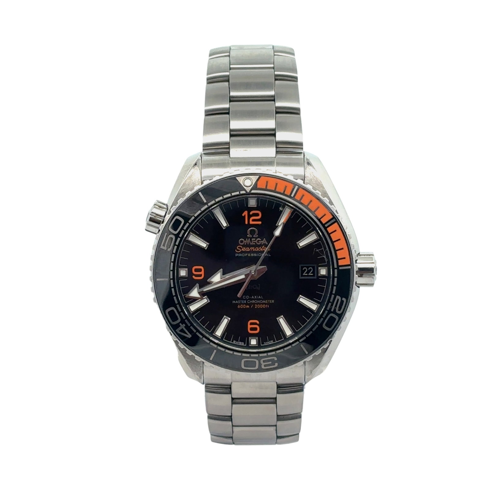 Omega Seamaster Planet Ocean 600M 215.30.44.21.01 Steel Black Dial (1 of 5)