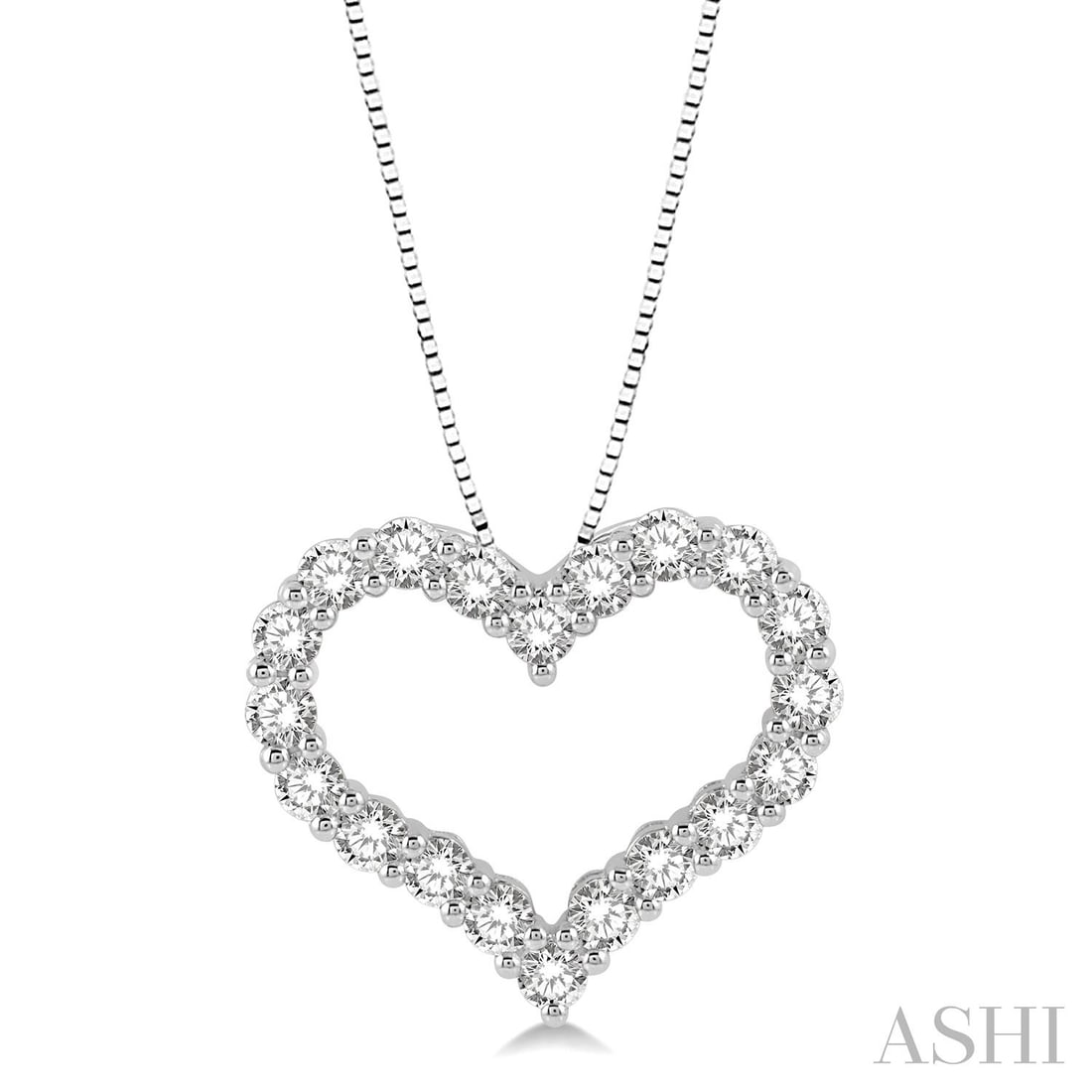 1.0 ctw Diamond Heart Shape Pendant Necklace 14K White Gold: Timeless and sophisticated, this stunning Heart pendant featuring White Diamond radiates enduring beauty. The gemstones are nestled within a Cluster framework, supported by a substantial 1.4 grams 14K