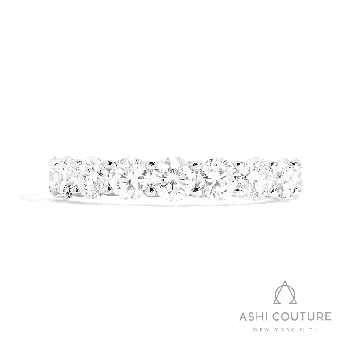 Duchess 4.25 ctw Round Diamond Platinum Eternity Band Ring: Timeless and sophisticated, this breathtaking Eternity Band ring featuring Natural Diamonds radiates enduring beauty. Securely held in a classic Eternity Band design, the ring is forged from 2.6 grams