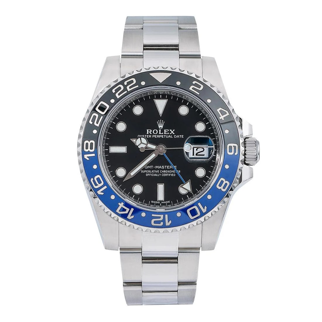 Rolex GMT-Master II 126710BLNR Batman Stainless Steel Black Dial (1 of 3)