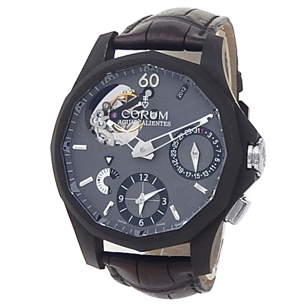 Corum Admiral's Cup Seafender A397/01075 Black Aluminum Slate Grey Dial