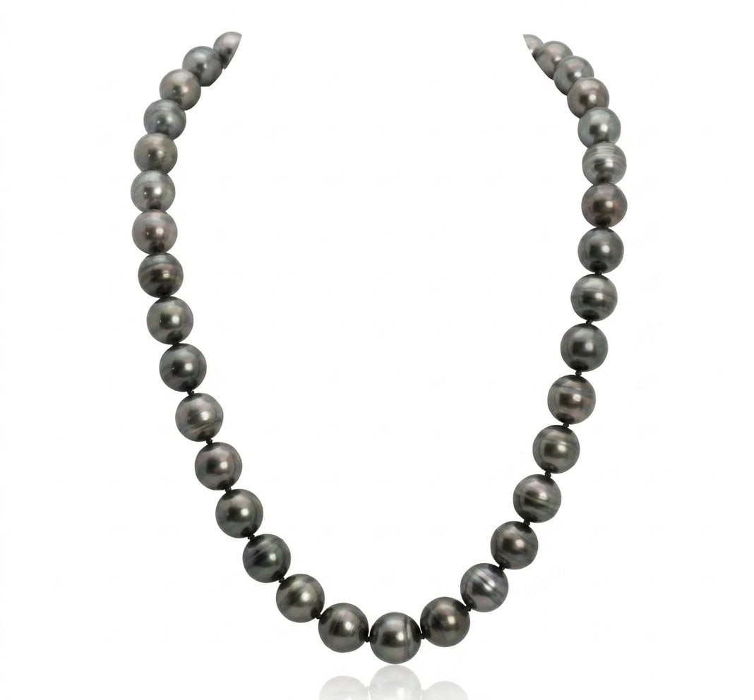Tahitian Cultured Pearl Necklace: Featured Collection: The Kelly Christie Collection Exclusively Curated By: Serenity Gallery The Kelly Christie Collection crafts heirloom-quality masterpieces designed not just to adorn, but to captur