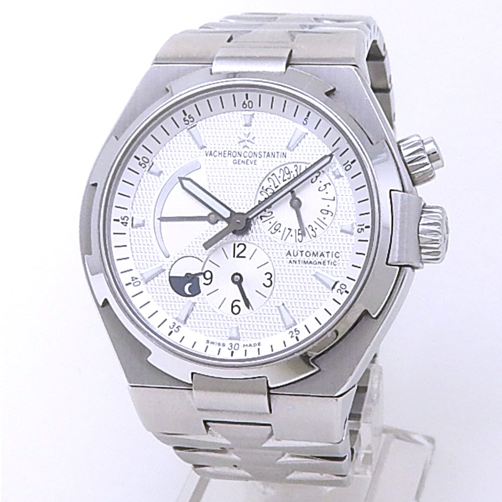 Vacheron Constantin Overseas Dual Time 47450 Stainless Steel Silver Dial (1 of 5)