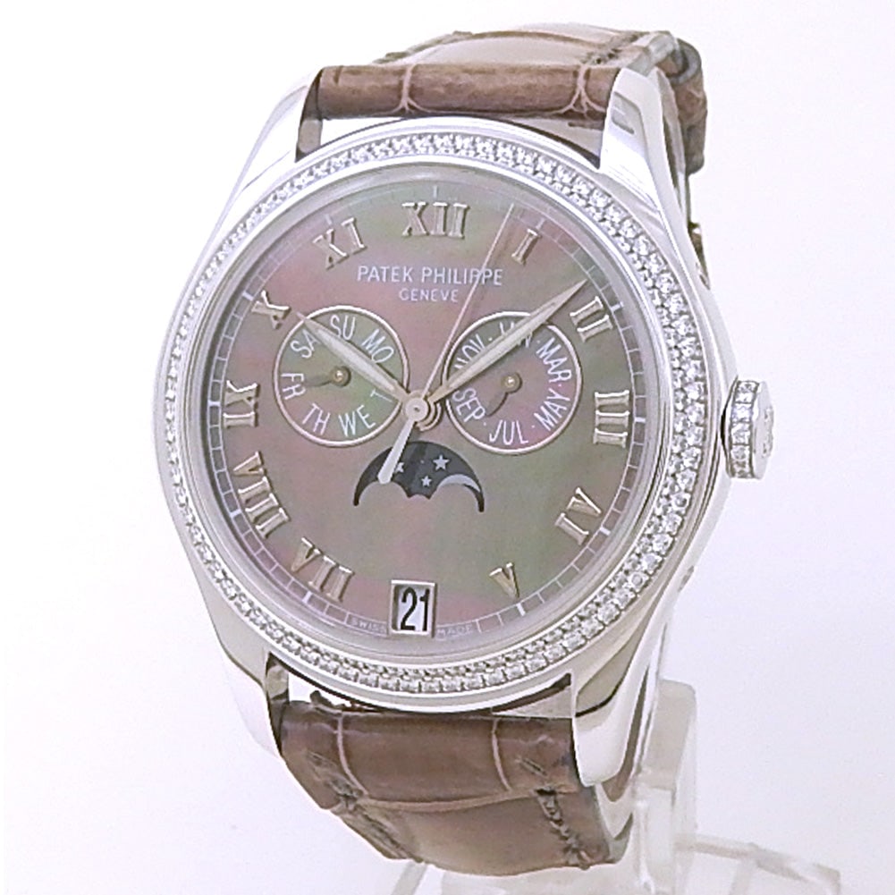 Patek Philippe Complications Annual Calendar 4936G-001 White Gold Dark Mother of Pearl Dial (1 of 5)