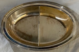 Reed & Barton Silver Plated Divided Serving Platter (1 of 1)