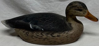 Vintage Wooden Duck Decoy (1 of 1)