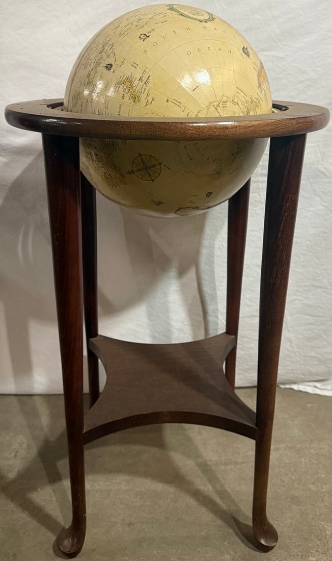 Replogle Floor Globe on Wood Stand (1 of 2)